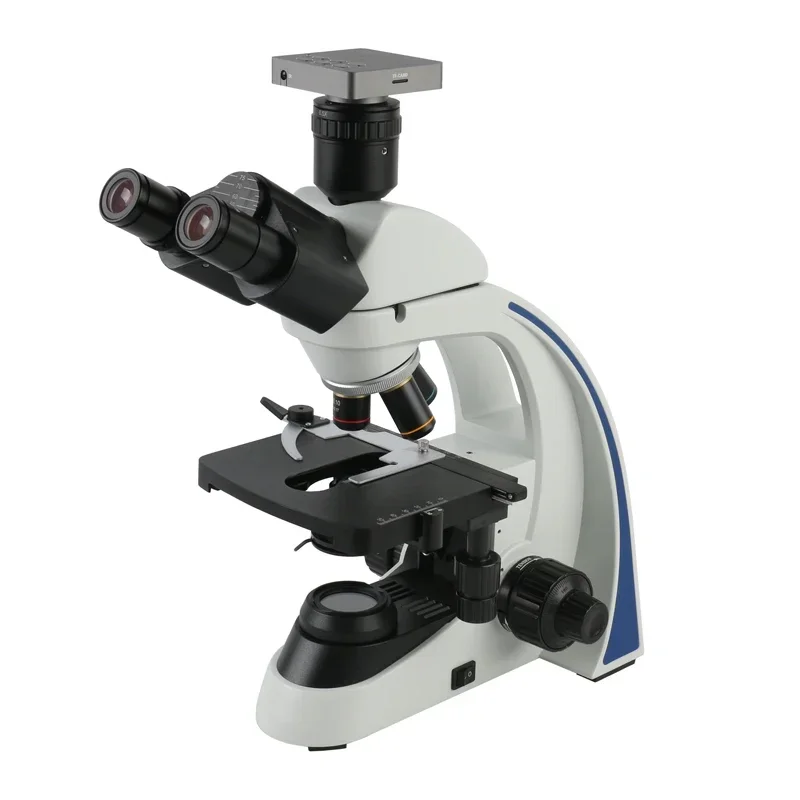 Medical Lab Video - Microscopio biológico profesional de laboratorio 40X
