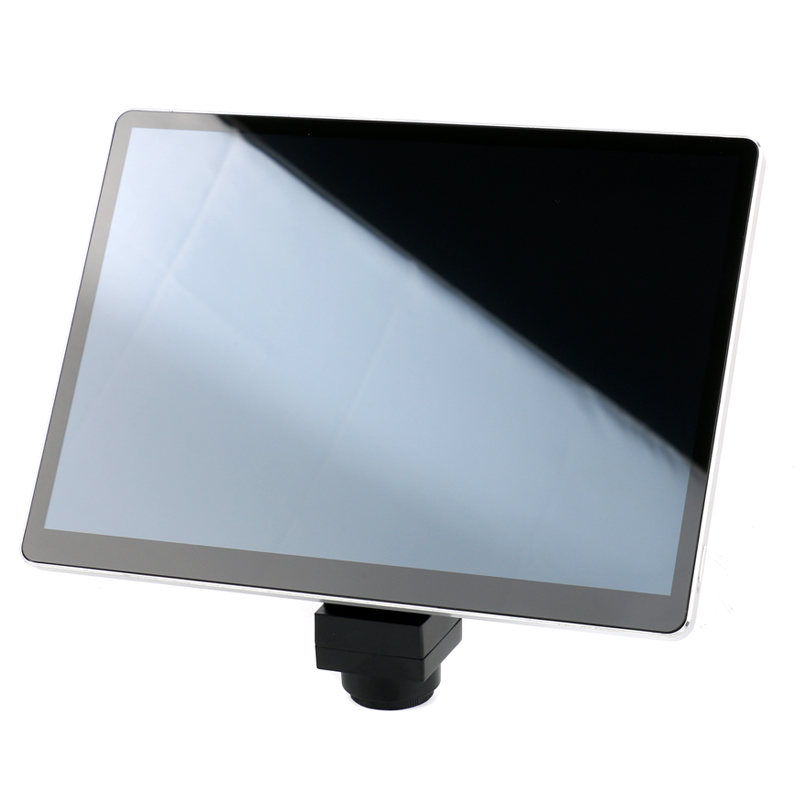 Microscopio con pantalla tácti - Medical Lab Video reseña y precio